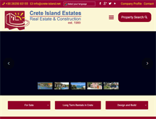 Tablet Screenshot of crete-island.net